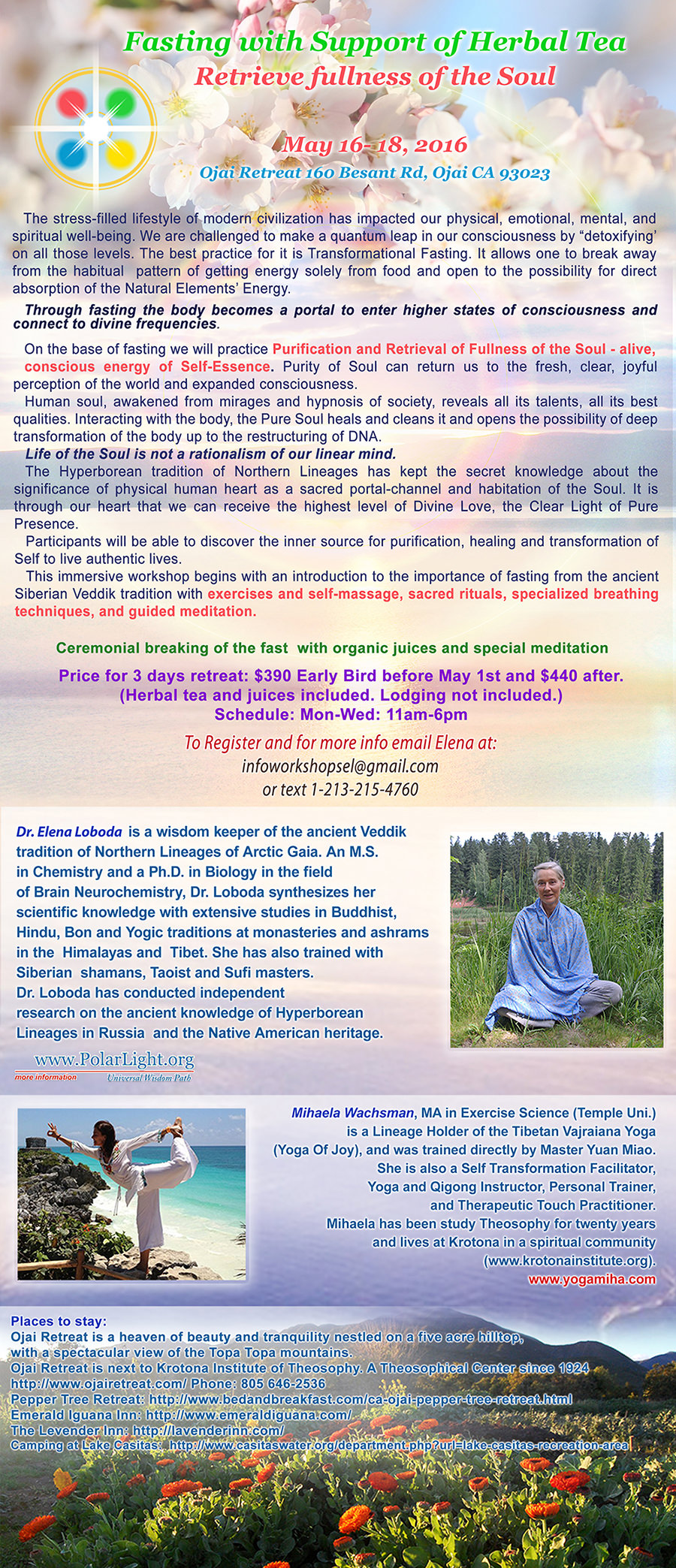 Fasting with Support of Herbal Tea Yoga with Mihaela